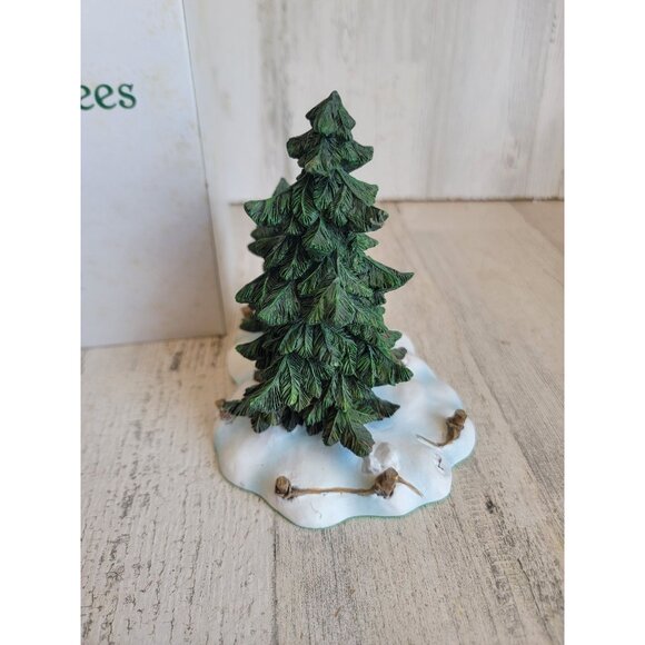 Dept 56 52619 Double pine trees village accessory xmas - Picture 4 of 9